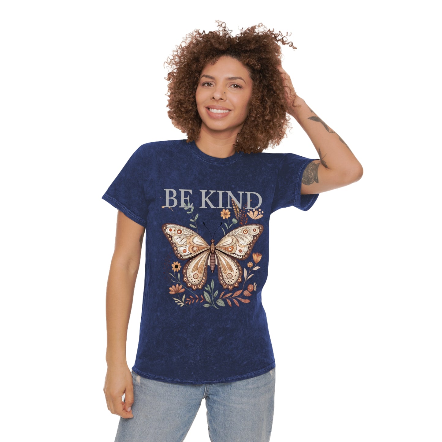 BE KIND- Mineral Wash T-Shirt