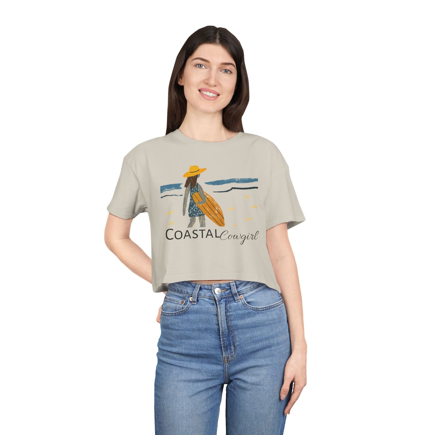 Women's Crop Tee (multiple colors)