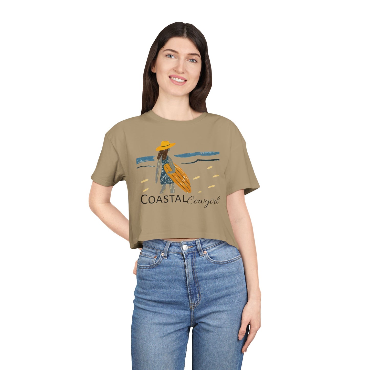 Women's Crop Tee (multiple colors)