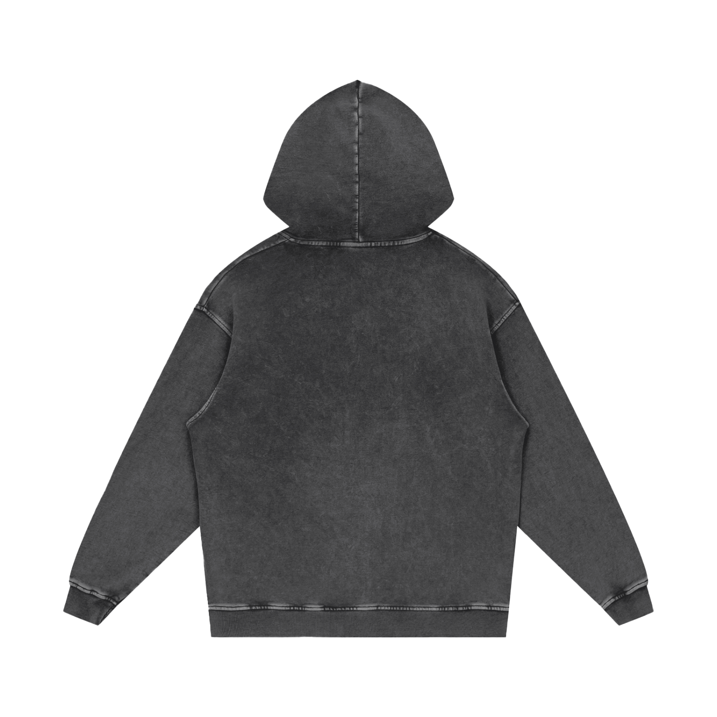 Bull Acid Wash Oversize Hoodie (multiple colors)
