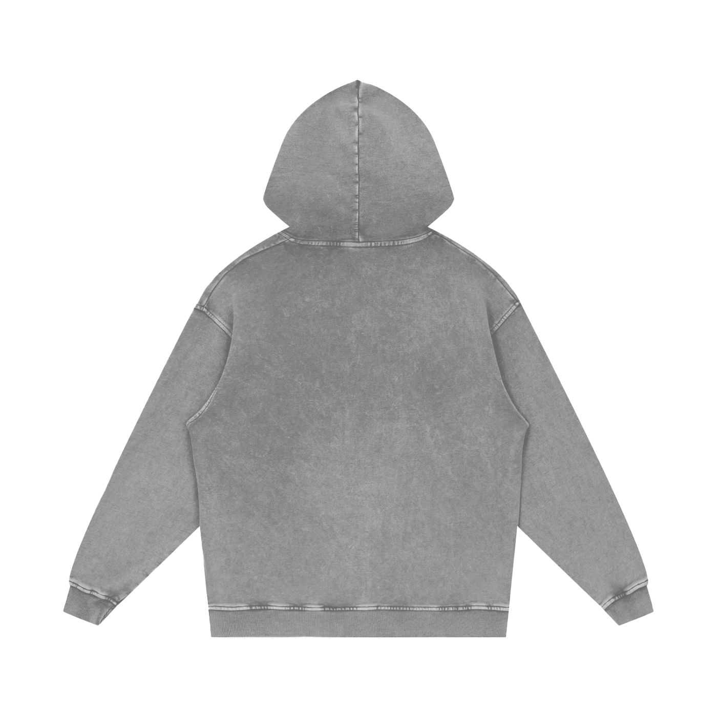 Bull Acid Wash Oversize Hoodie (multiple colors)
