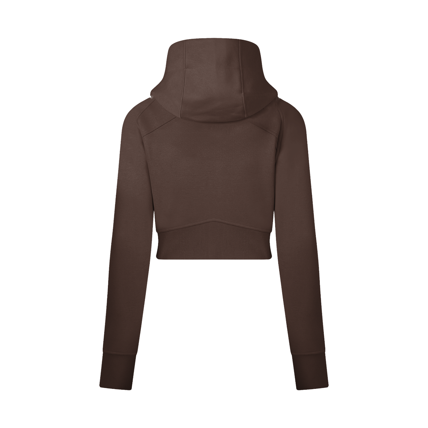 Cropped Zip-Through Hoodie (multiple colors)