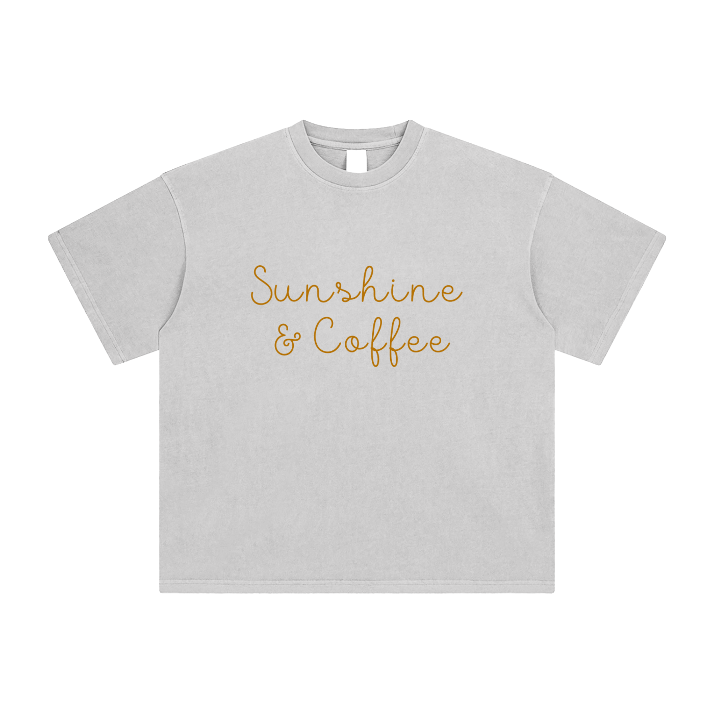 Sunshine & Coffee - Enzyme Washed Tee
