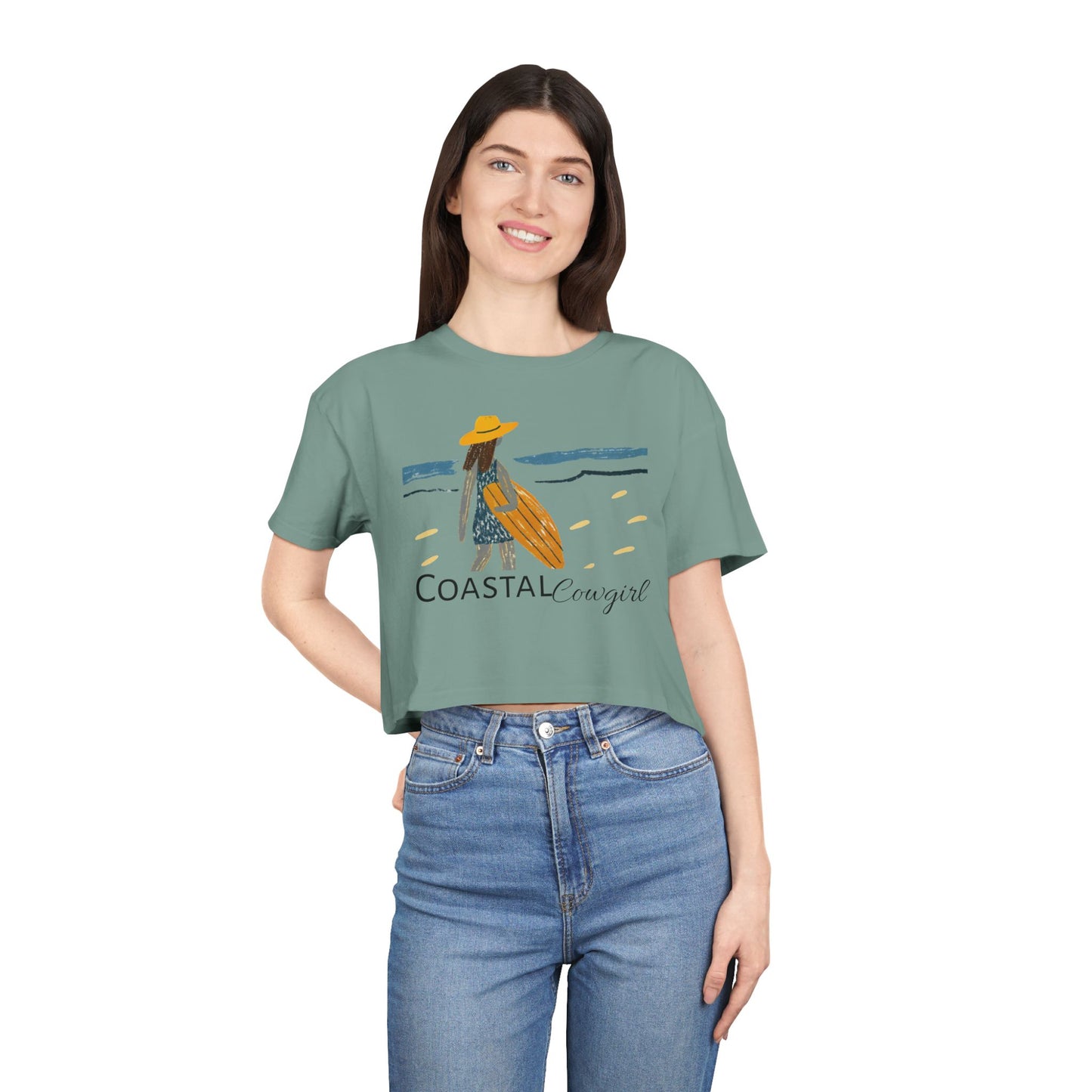 Women's Crop Tee (multiple colors)