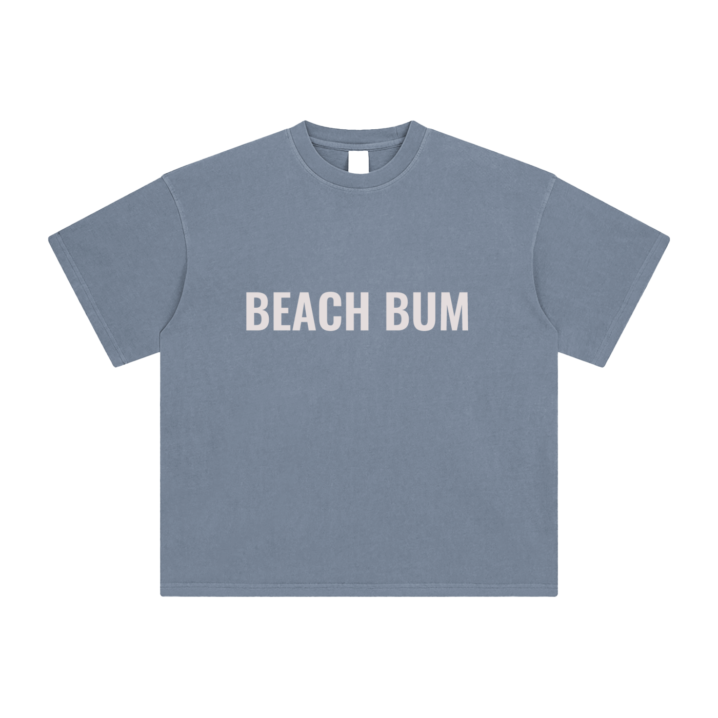 BEACH BUM Enzyme Washed T-Shirt