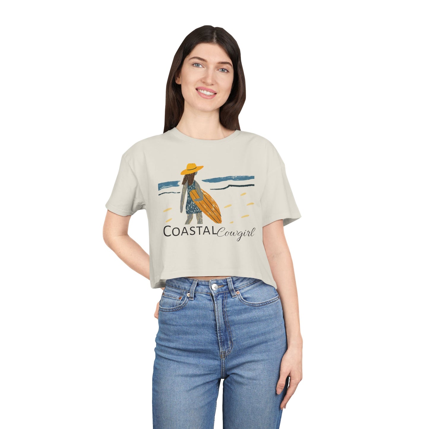 Women's Crop Tee (multiple colors)