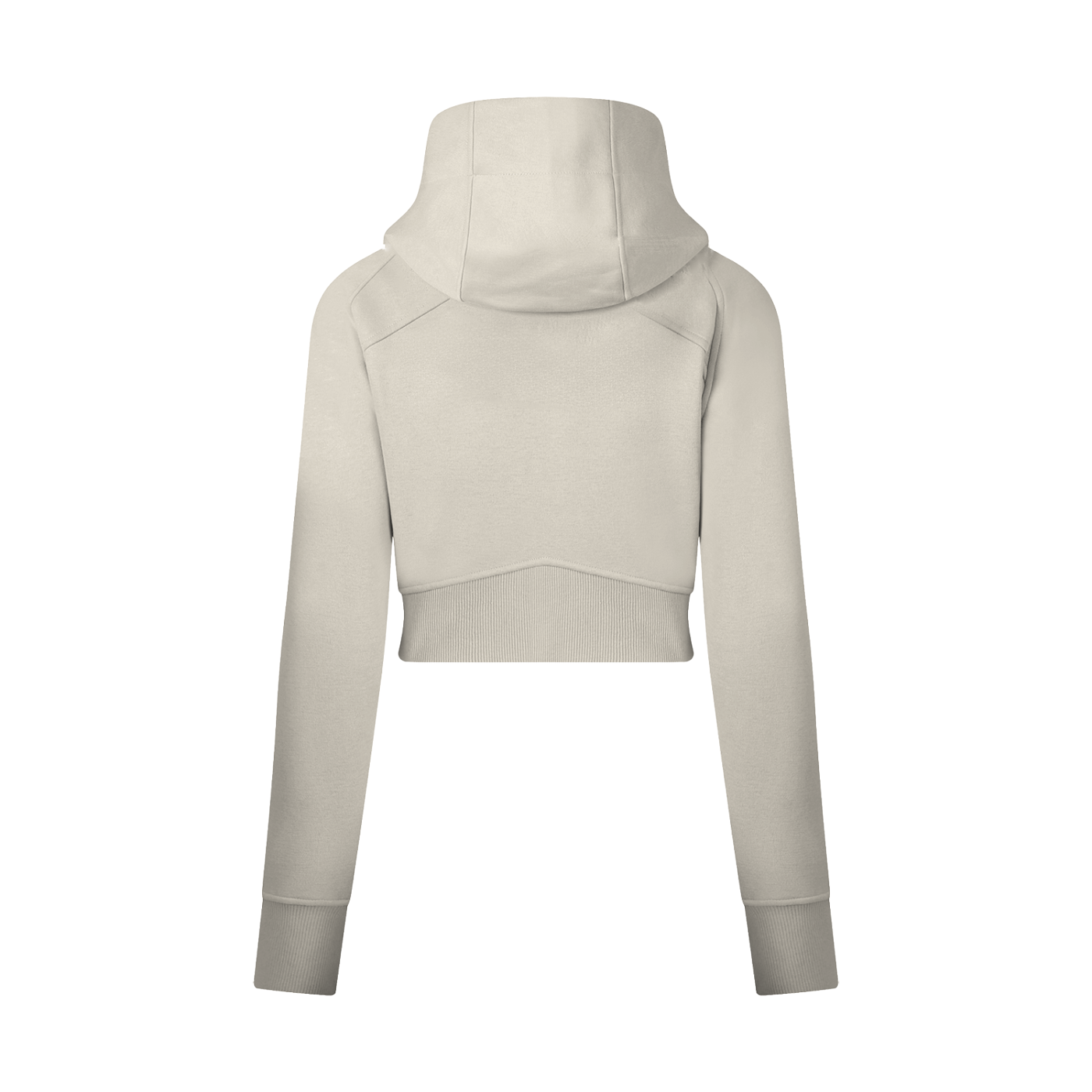 Cropped Zip-Through Hoodie (multiple colors)