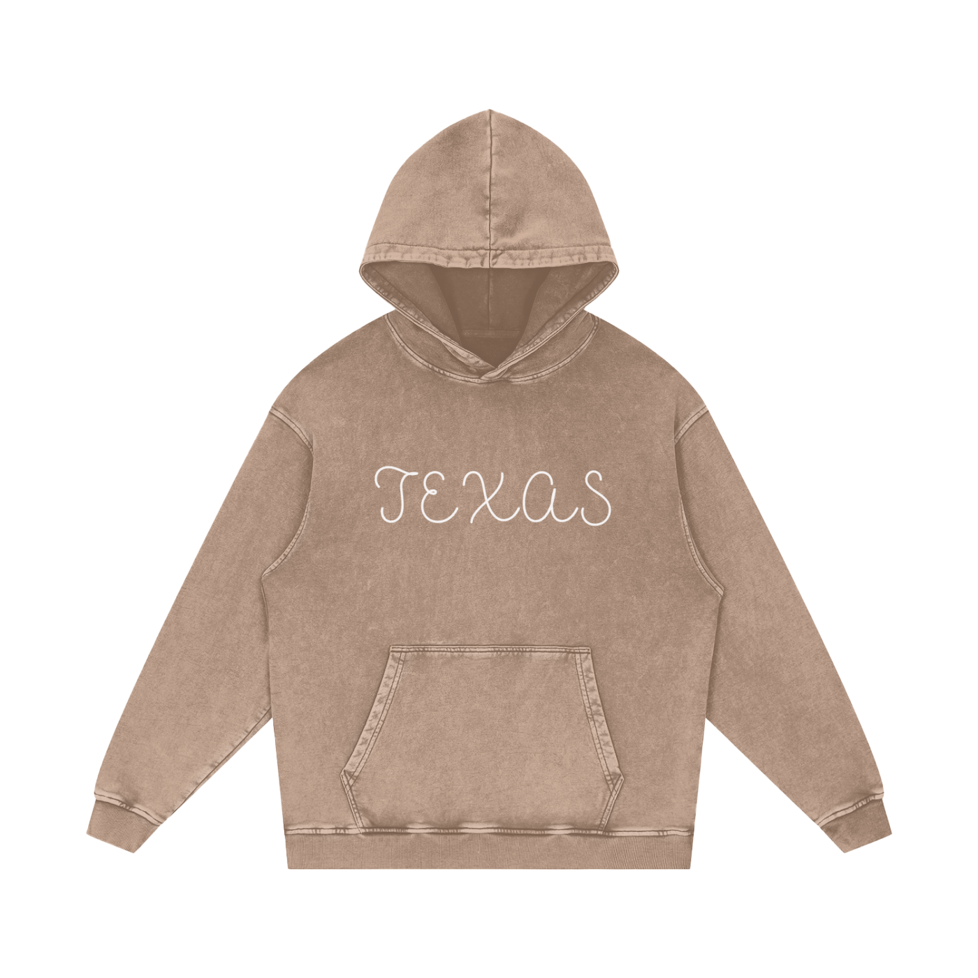 TEXAS Acid Wash Oversize Hoodie (multiple colors)