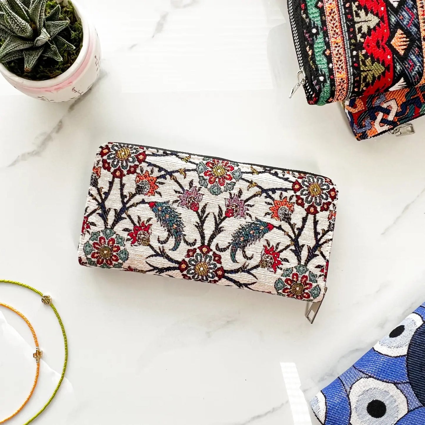 Floral Boho Wallet