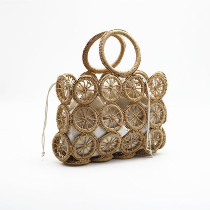 Woven Circles Handbag