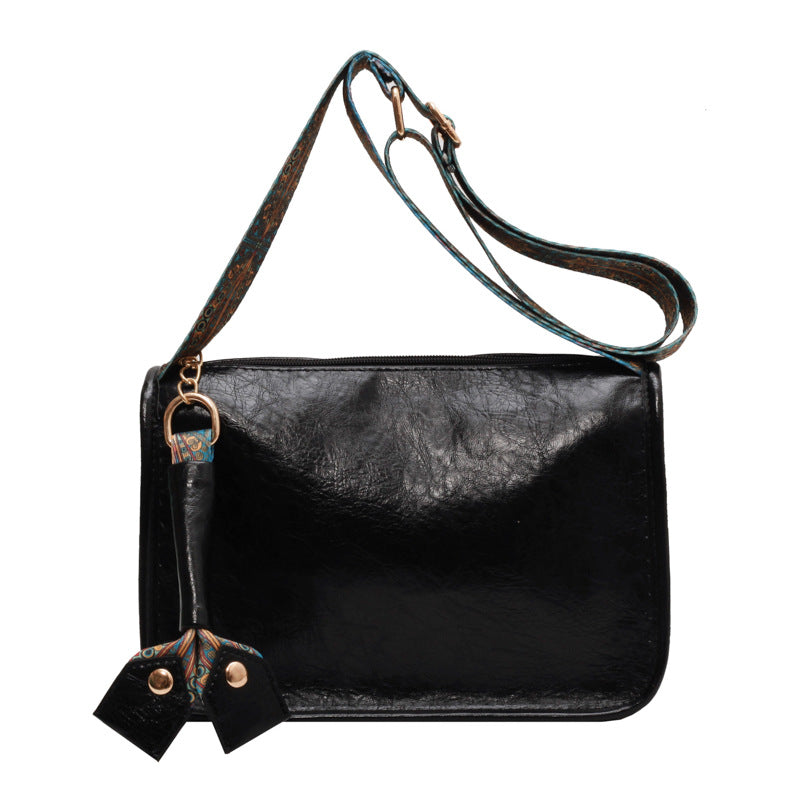 Vegan Leather Crossbody Bag