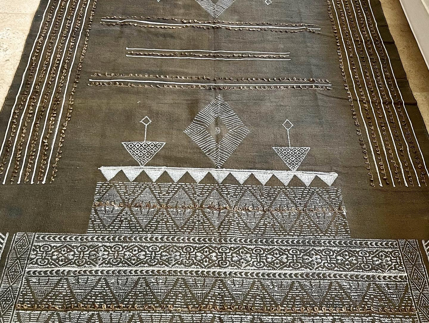 Cotton Handwoven Rug 4x6’