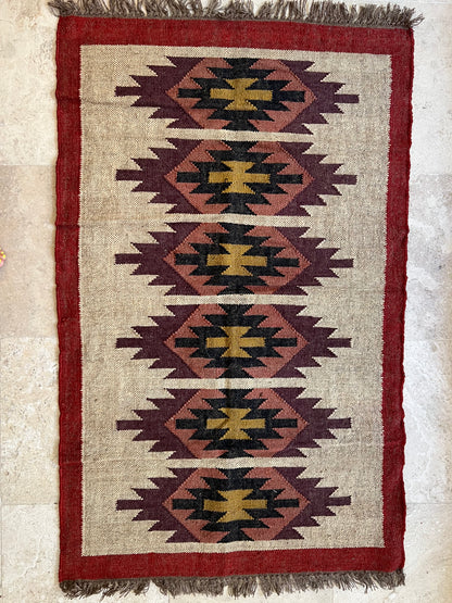 Jute Handwoven Rug 3x5’