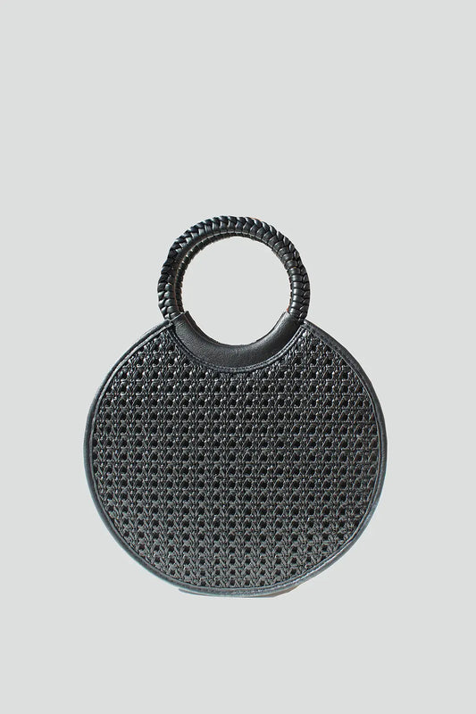 Black Woven Tote