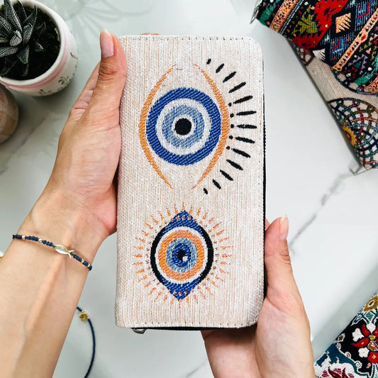 Double Eyes Boho Wallet