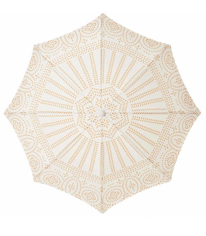 Boho Umbrella- Mustard Paisley