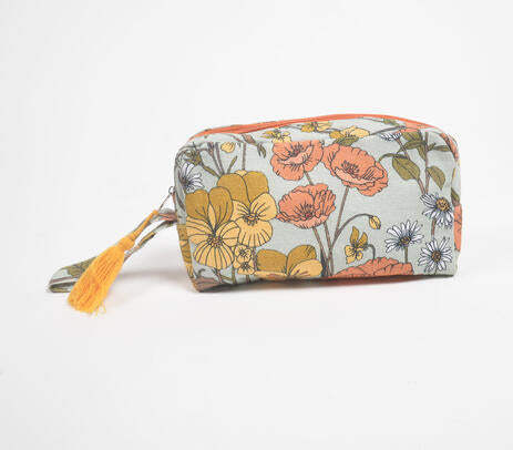 Travel Pouch- Peony