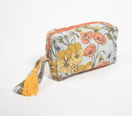 Travel Pouch- Peony