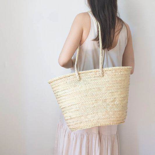 French Basket with Long Handles