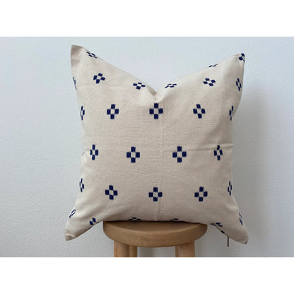 Natural Blue Pattern Pillow Cover