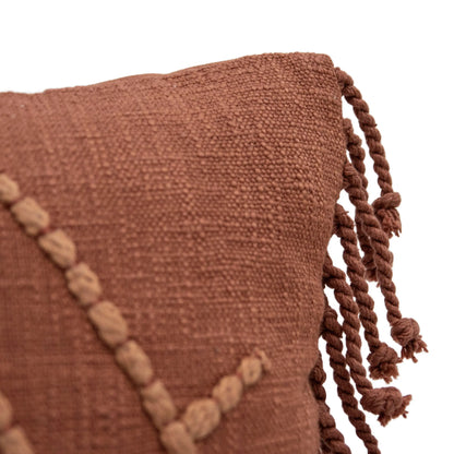 Rust Boho Pillow (insert included)