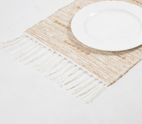 Handwoven Jute Indoor/Outdoor Placemats