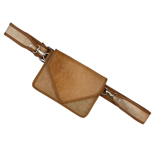 Crossbody Purse- Genuine Cowhide Leather