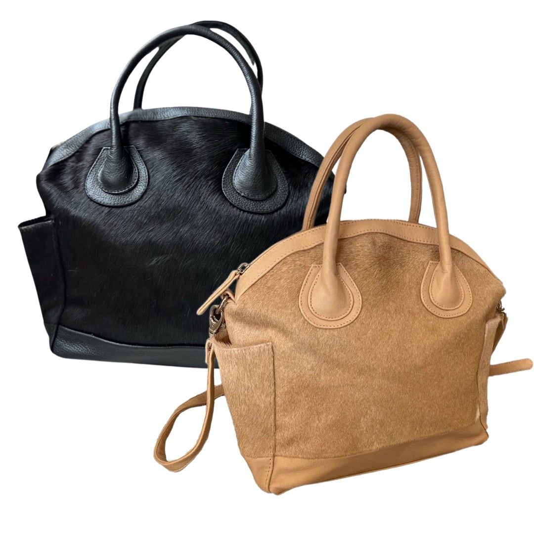 3 Way Versatile Bag- Genuine Cowhide Leather