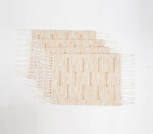 Handwoven Jute Indoor/Outdoor Placemats