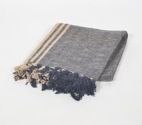 Cotton Noir Throw