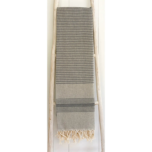 Gray Turkish Towel/Throw